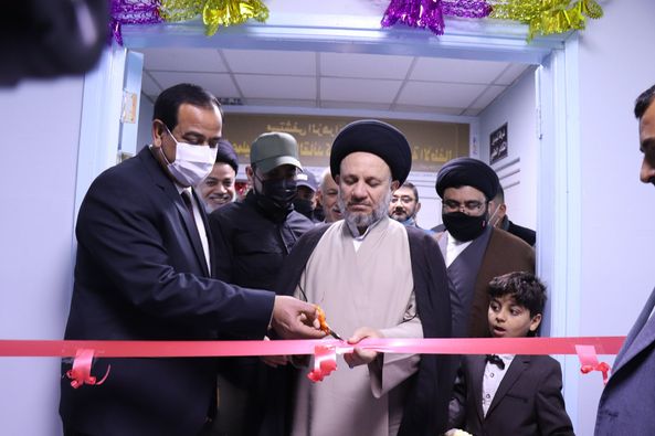 افتتاح ثلاث صالات نموذجية لجراحة الاطفال في مستشفى الزهراء ع