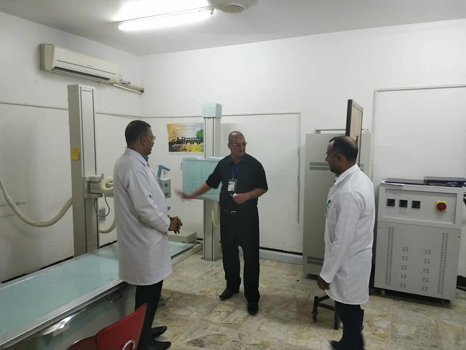 فريق عمل قسم الصحة العامة يزور مركز خولة زوين
