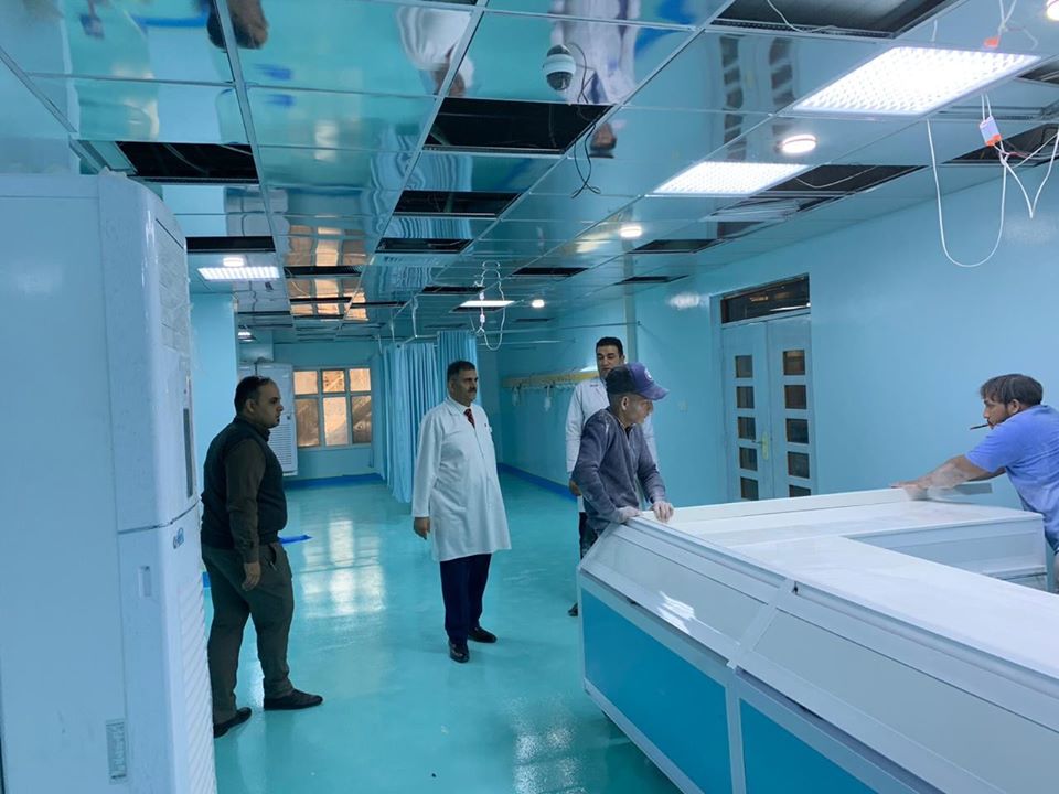 قريبا .. افتتاح اكبر وحدة للعناية المركزة في مستشفى الفرات الاوسط