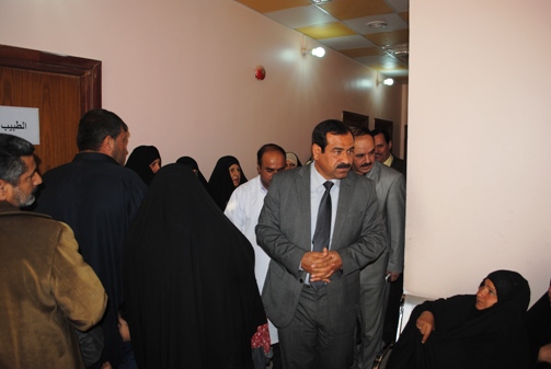 المدير العام يزور مركز الإمام الحسن العسكري (ع) للرعاية الصحية الأولية